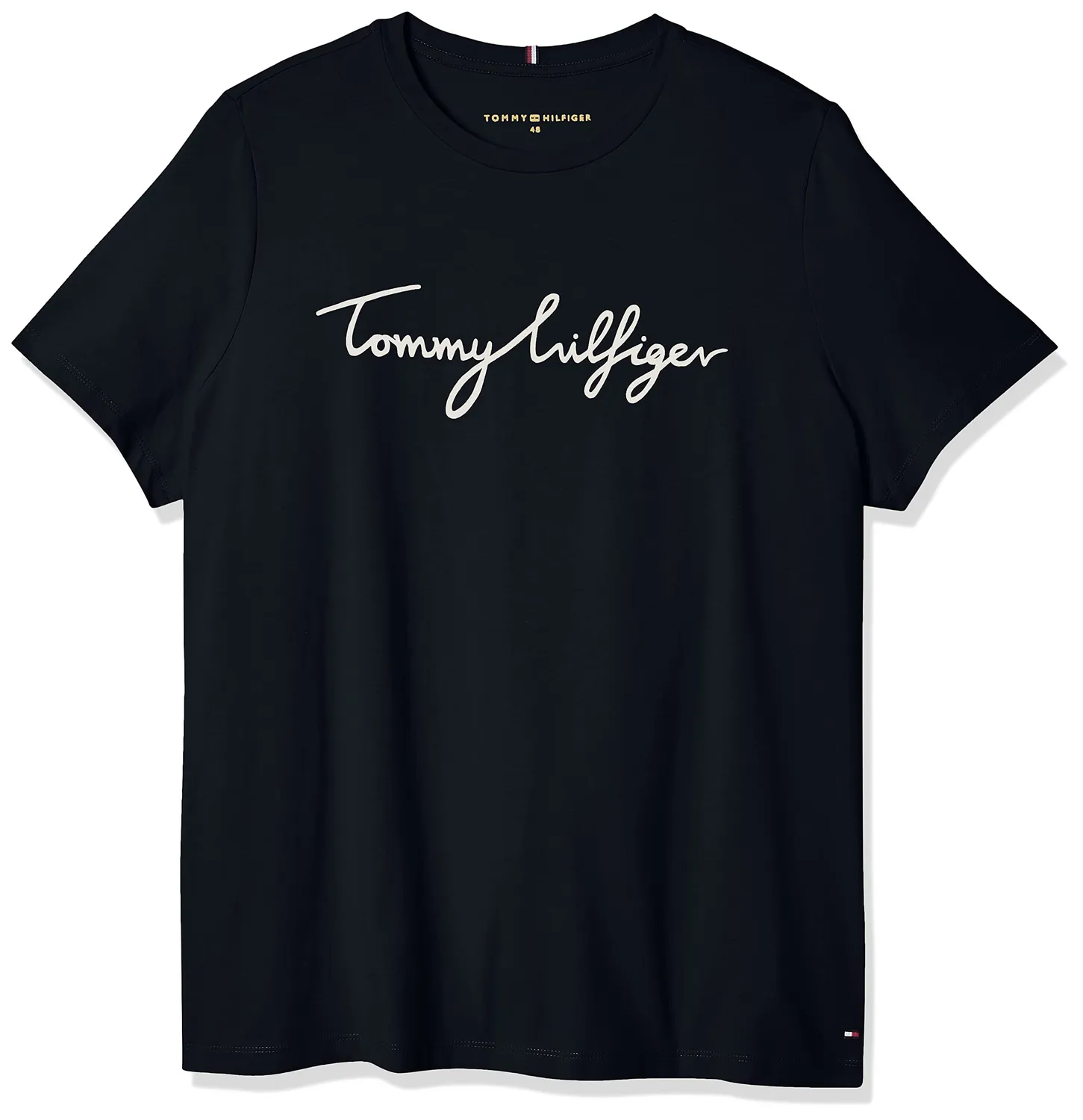 Tommy Hilfiger t-shirt donna scollo rotondo cotone
