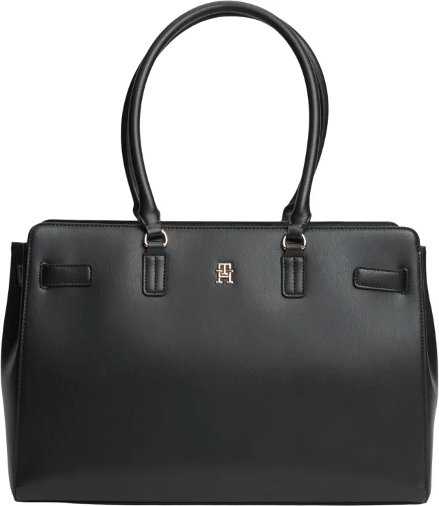 Tommy Hilfiger TH Joy AW0AW19069 Tote Donna Nera