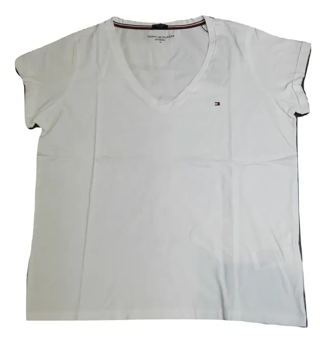 Tommy VN Tee maglia pigiama donna L cotone traspirante