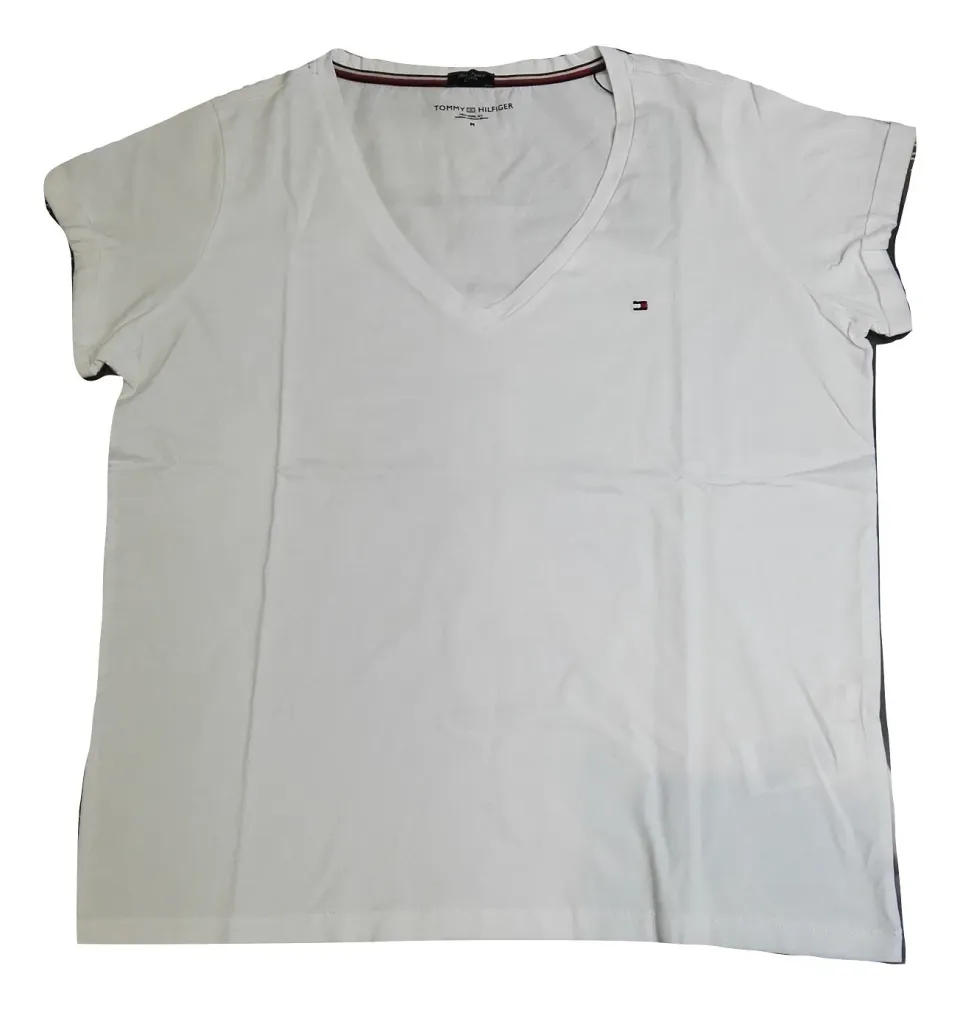 Tommy VN Tee maglia pigiama donna L cotone traspirante