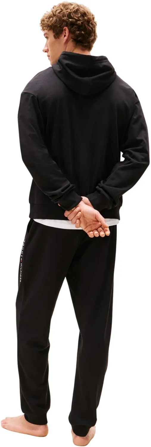 Tommy Hilfiger felpa uomo con cappuccio L misto cotone