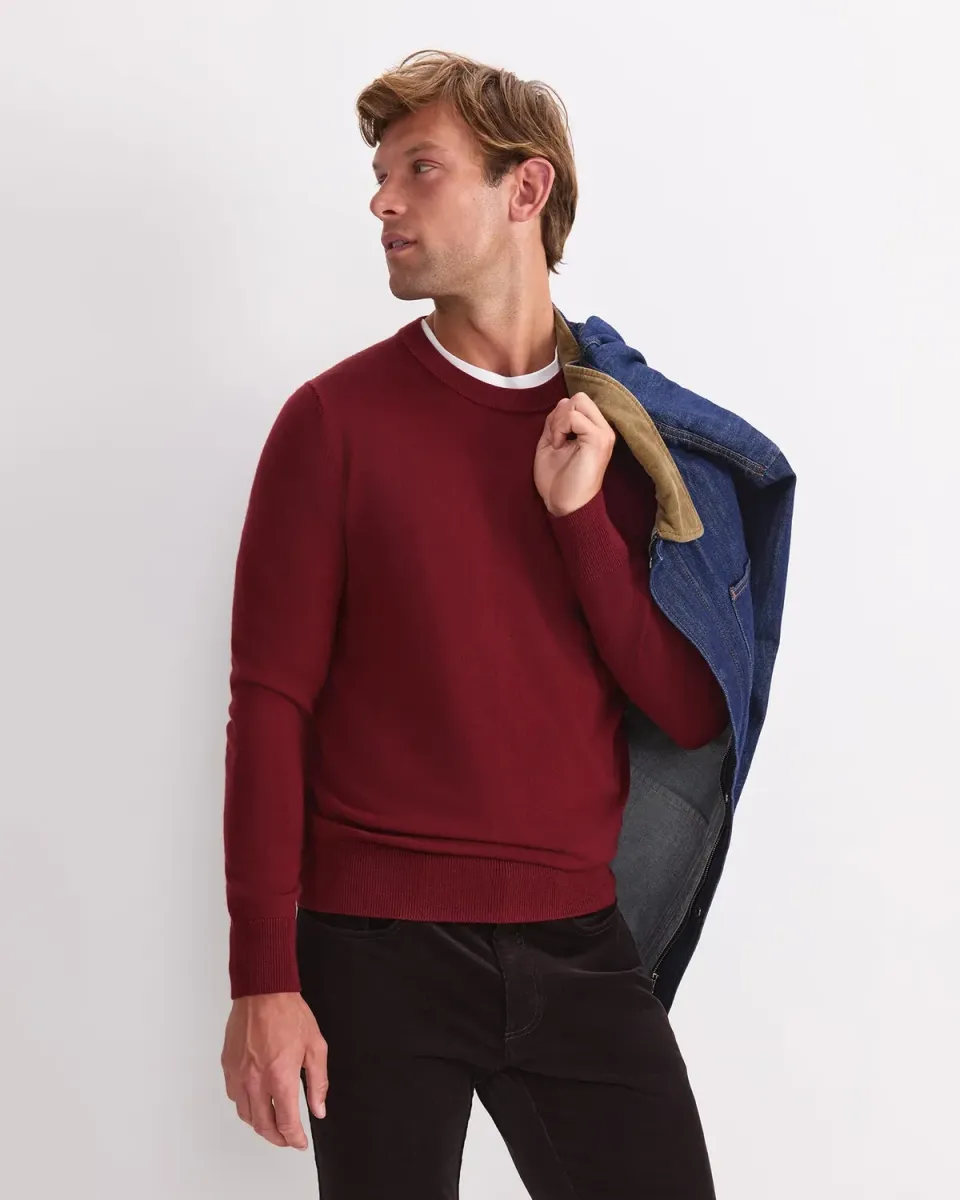 Sportscraft Merino maglione girocollo lana