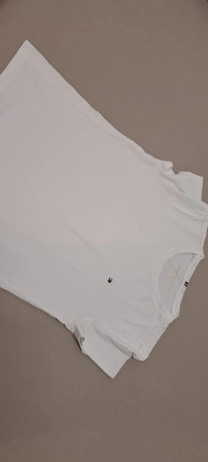Tommy Heritage T-Shirt Donna Cotone Bianca M