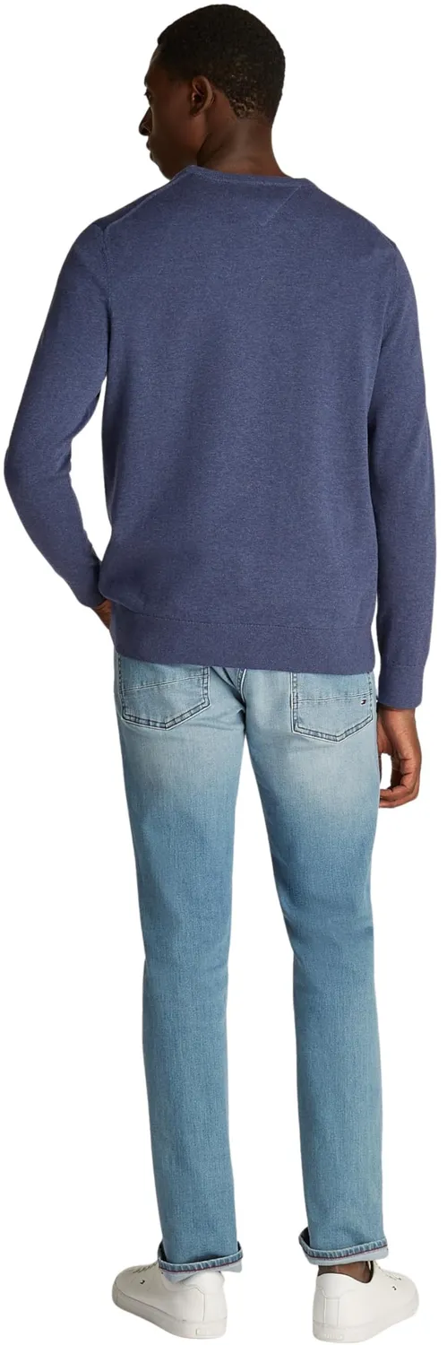 Tommy Hilfiger Essential Cotton maglione blu XL in cotone