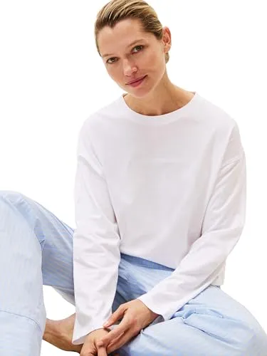 Tommy Hilfiger Logo UW0UW06240 T-Shirt Donna ML manica lunga