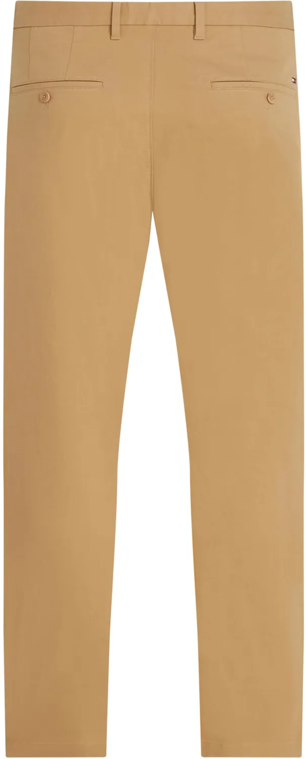 Tommy Hilfiger Custom Fit pantaloni chino uomo blu navy elasticizzato