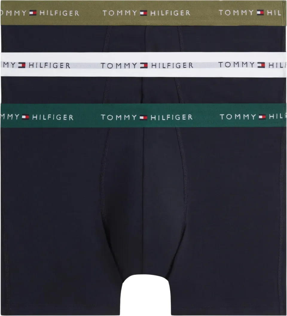 Tommy Hilfiger 3p Boxer Brief UM0UM03874 Boxer Uomo Elastico
