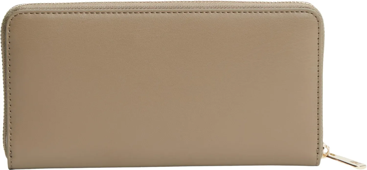 Tommy Hilfiger TH Icon AW0AW17744 Portafoglio Donna Khaki Large