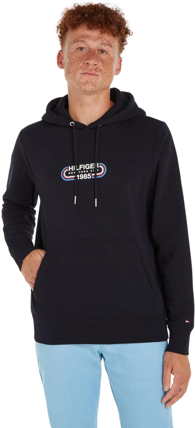 Tommy Hilfiger Track Graphic felpa cappuccio uomo XXL beige