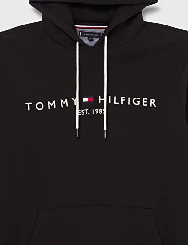 Tommy Hilfiger felpa uomo con cappuccio blu desert sky