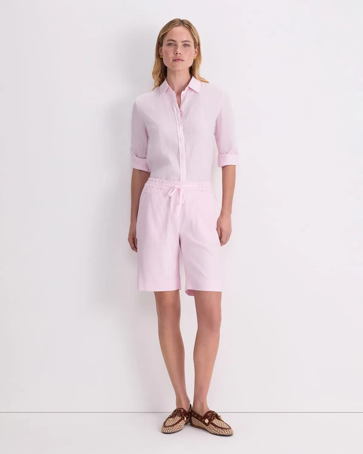 Sportscraft Rosa Linen Short shorts lino donna