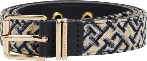 Tommy Hilfiger Th Square 2.5 Jacquard cintura 85 cm