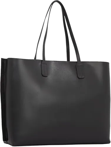 Tommy Hilfiger Distinct tote donna nera con zip taglia unica