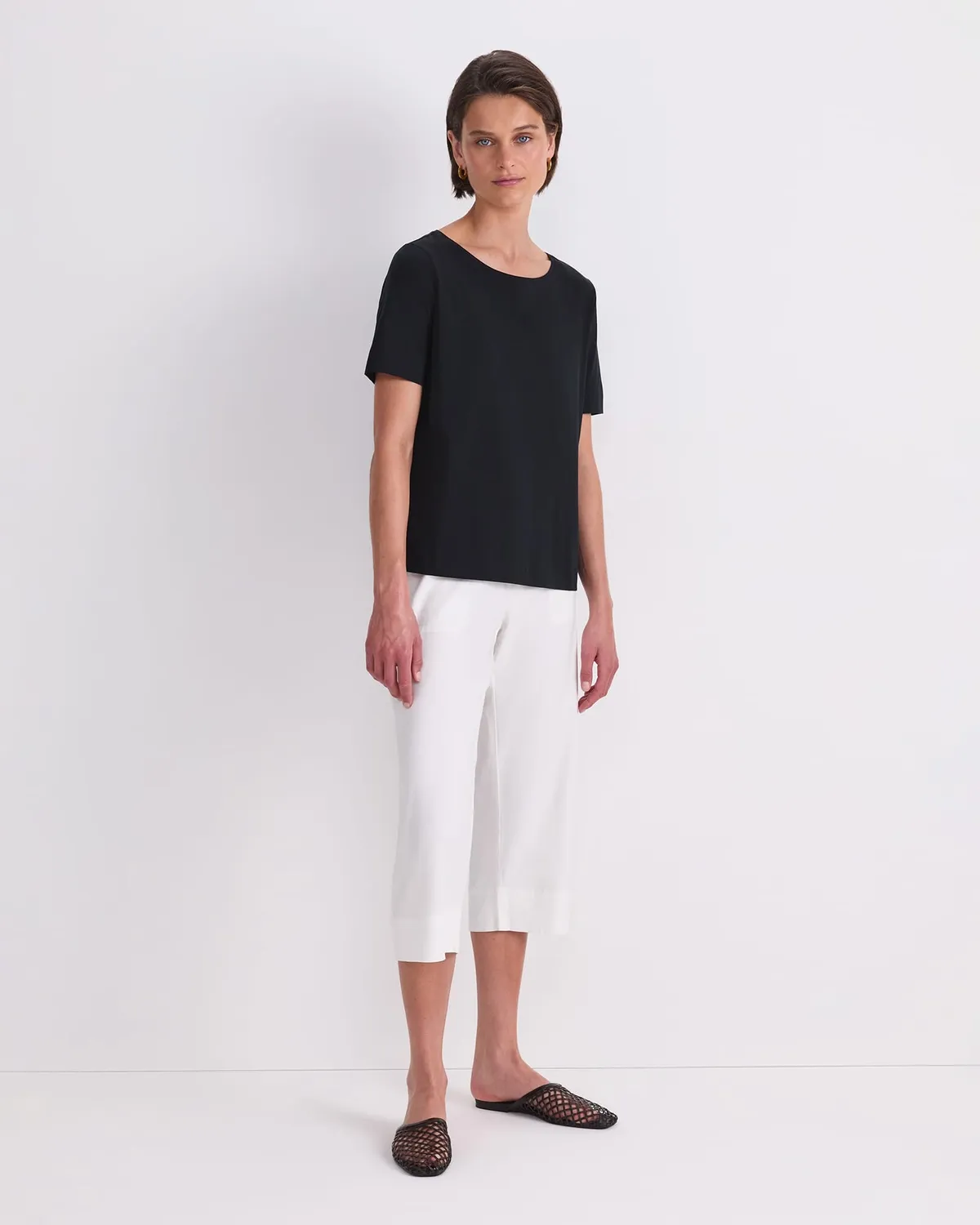 Sportscraft Mercerised Cotton t-shirt donna cotone