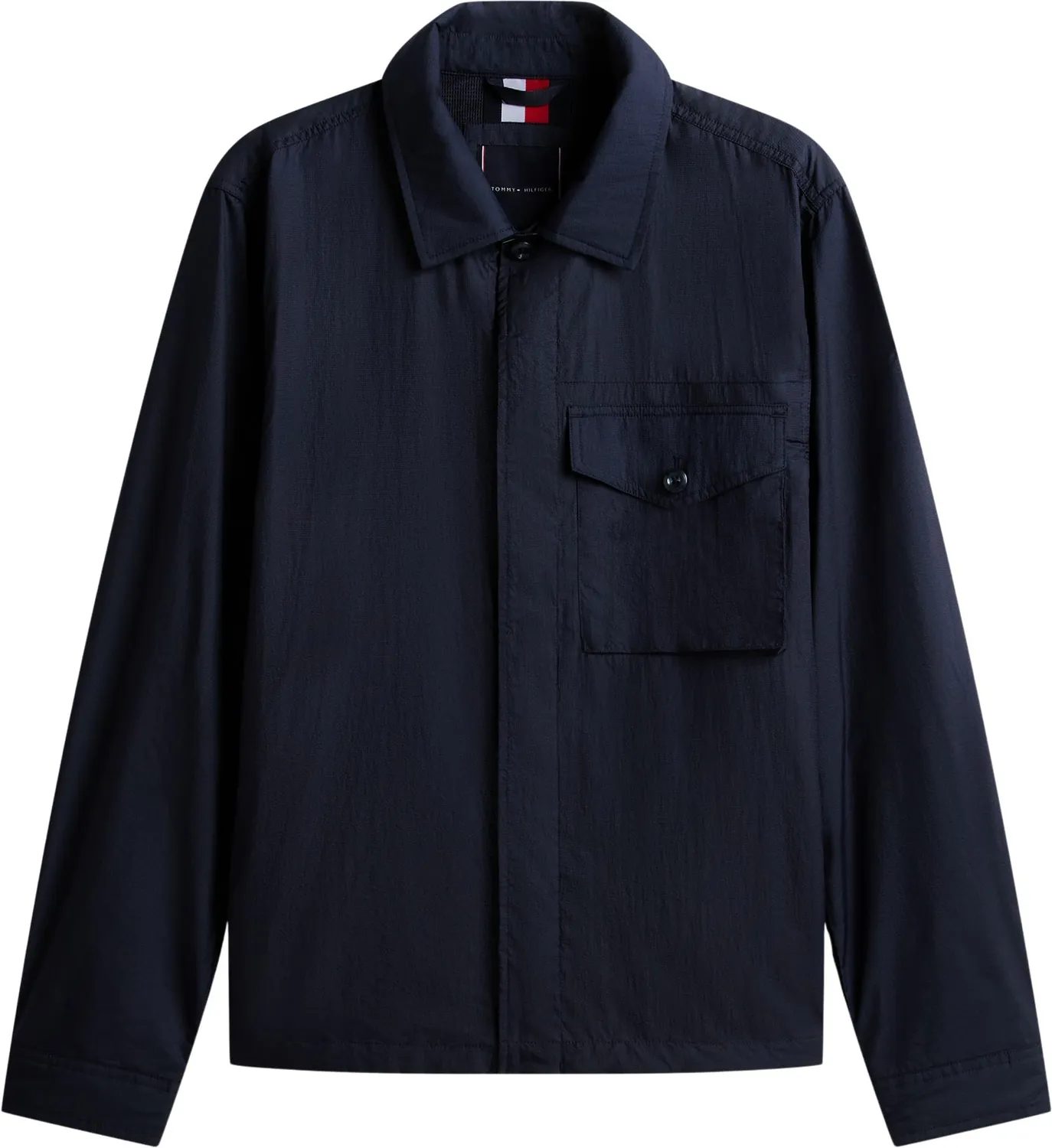 Tommy Hilfiger Overshirt giacca uomo L azzurra