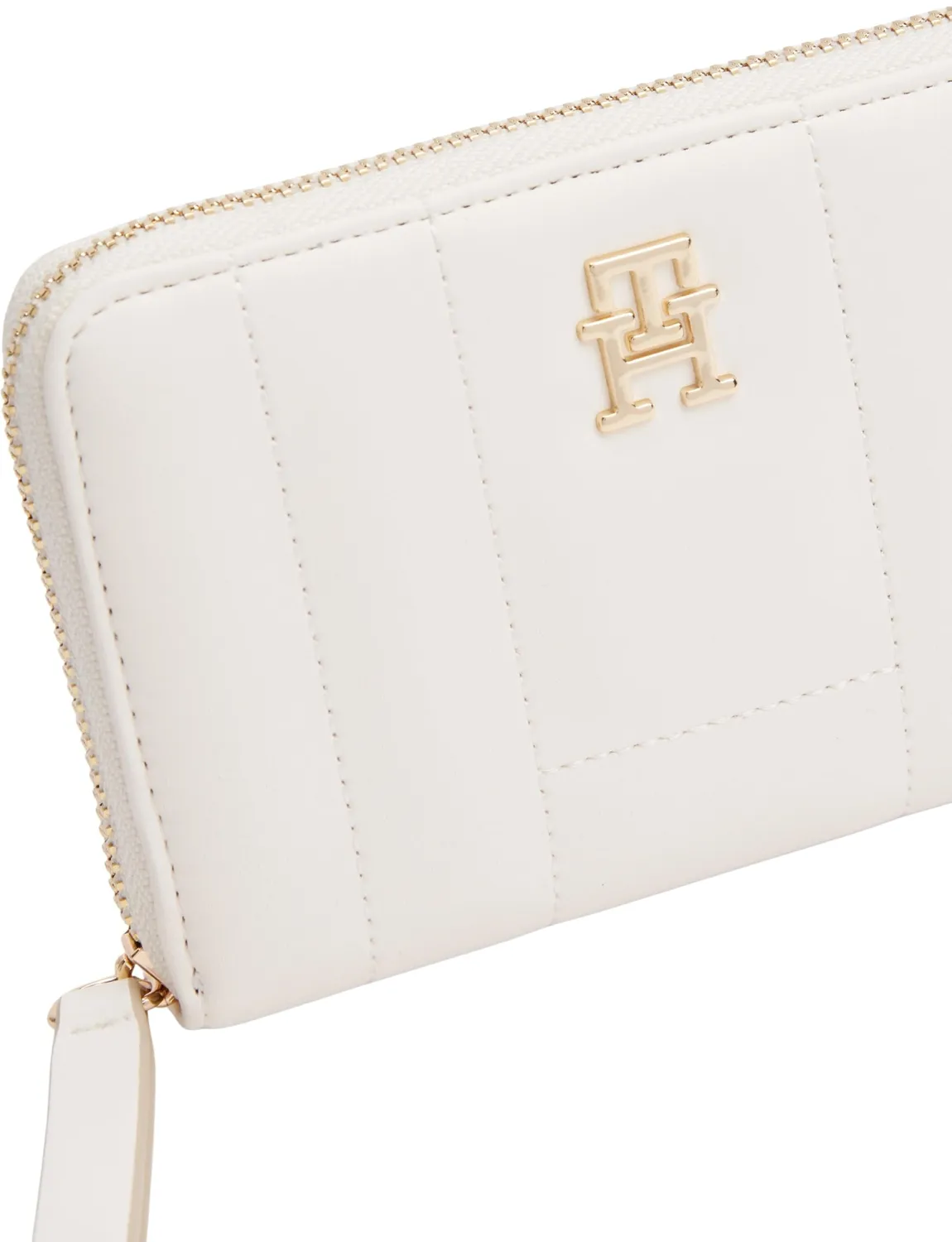 Tommy Hilfiger Feminine portafoglio zip giallo Ivory Petal