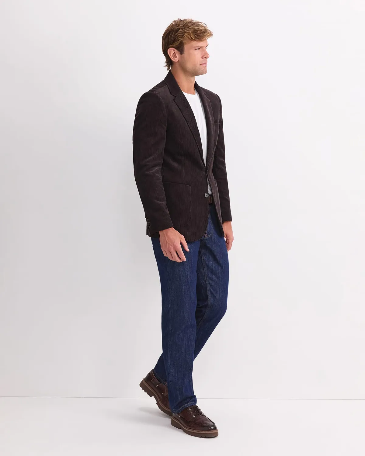 Sportscraft Cord blazer uomo velluto coste larghe