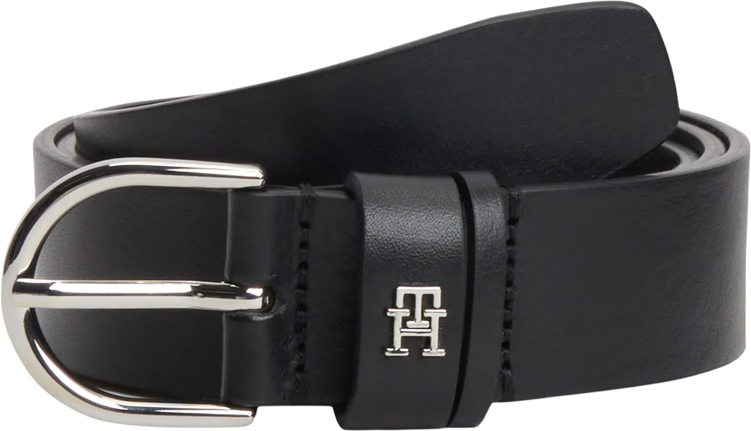 Tommy Hilfiger Essential cintura donna 85 nera fibbia