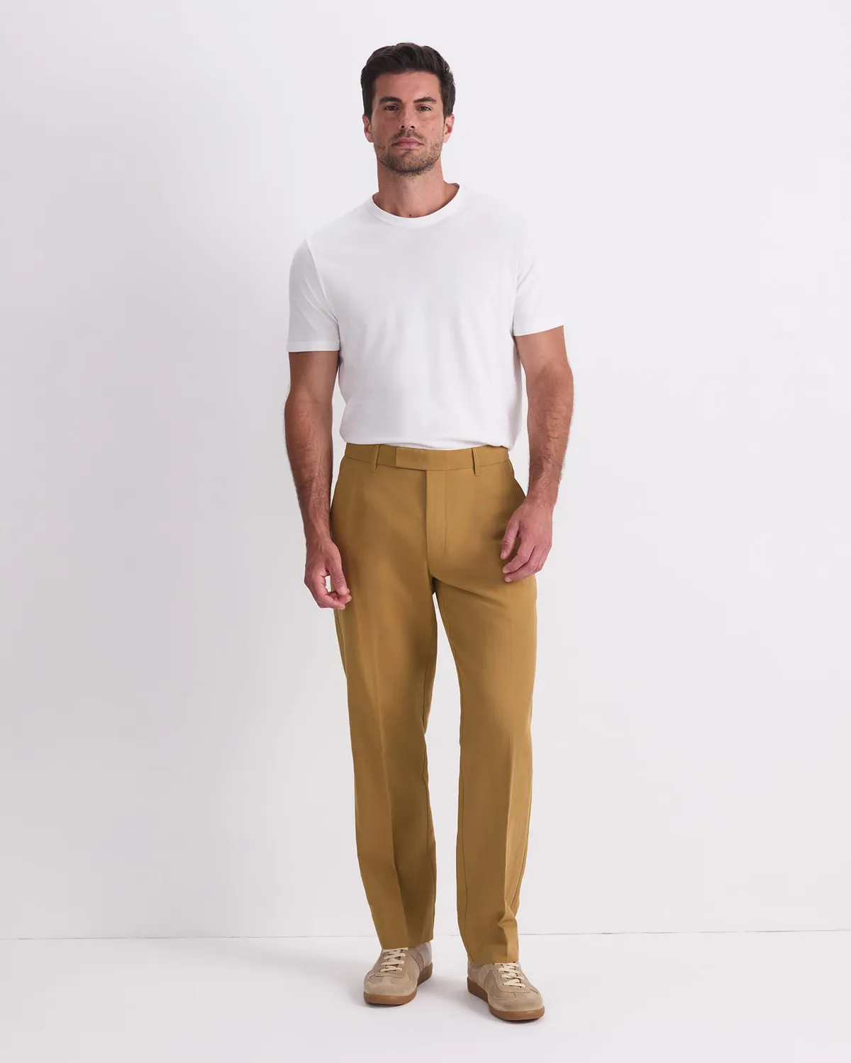 Sportscraft Alain pantaloni cotone lino affusolati