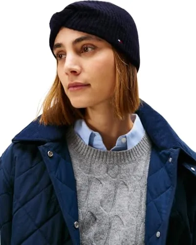 Tommy Hilfiger TH Flag AW0AW17778 fascia capelli blu taglia unica