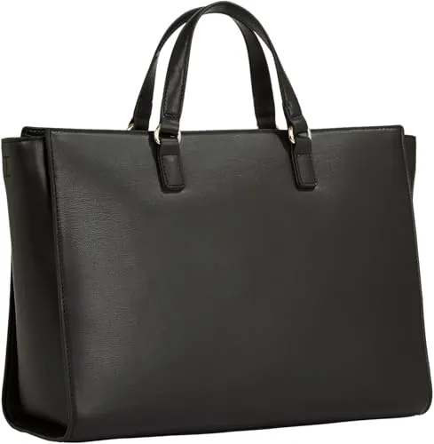Tommy Hilfiger Fresh Satchel Grande borsa a mano nera