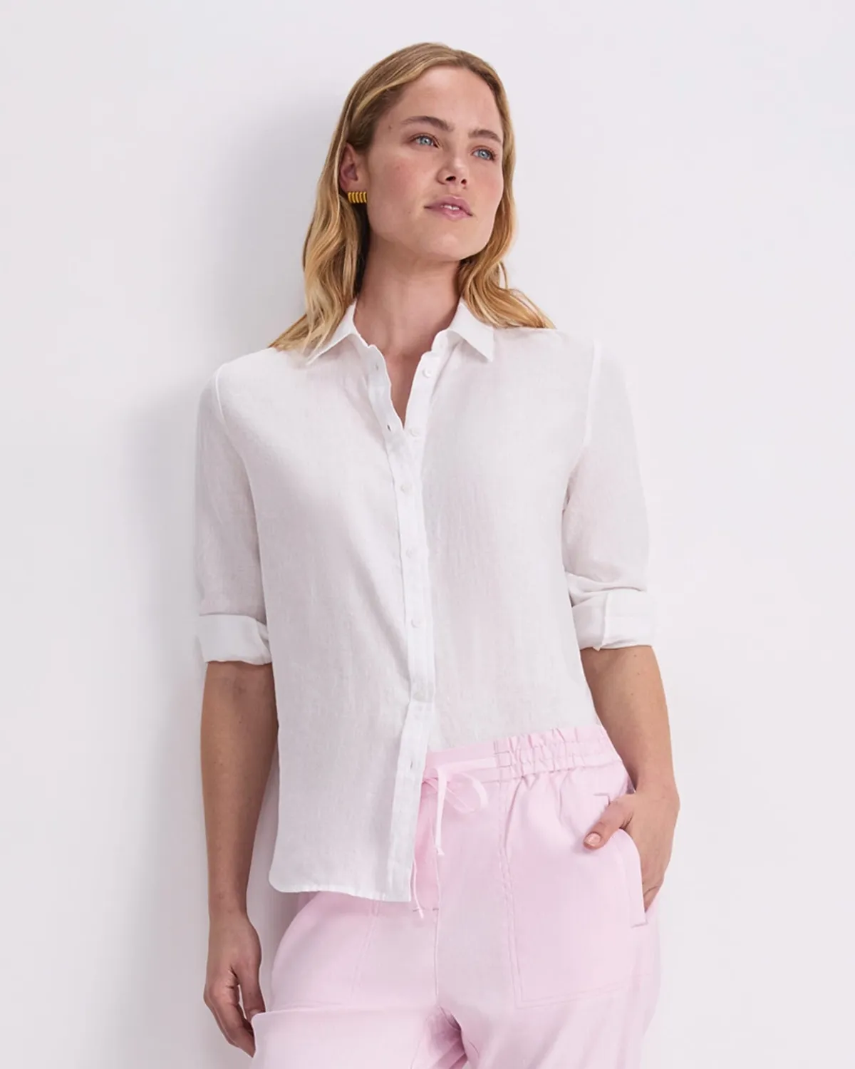 Sportscraft Dahlia Linen Camicia donna lino