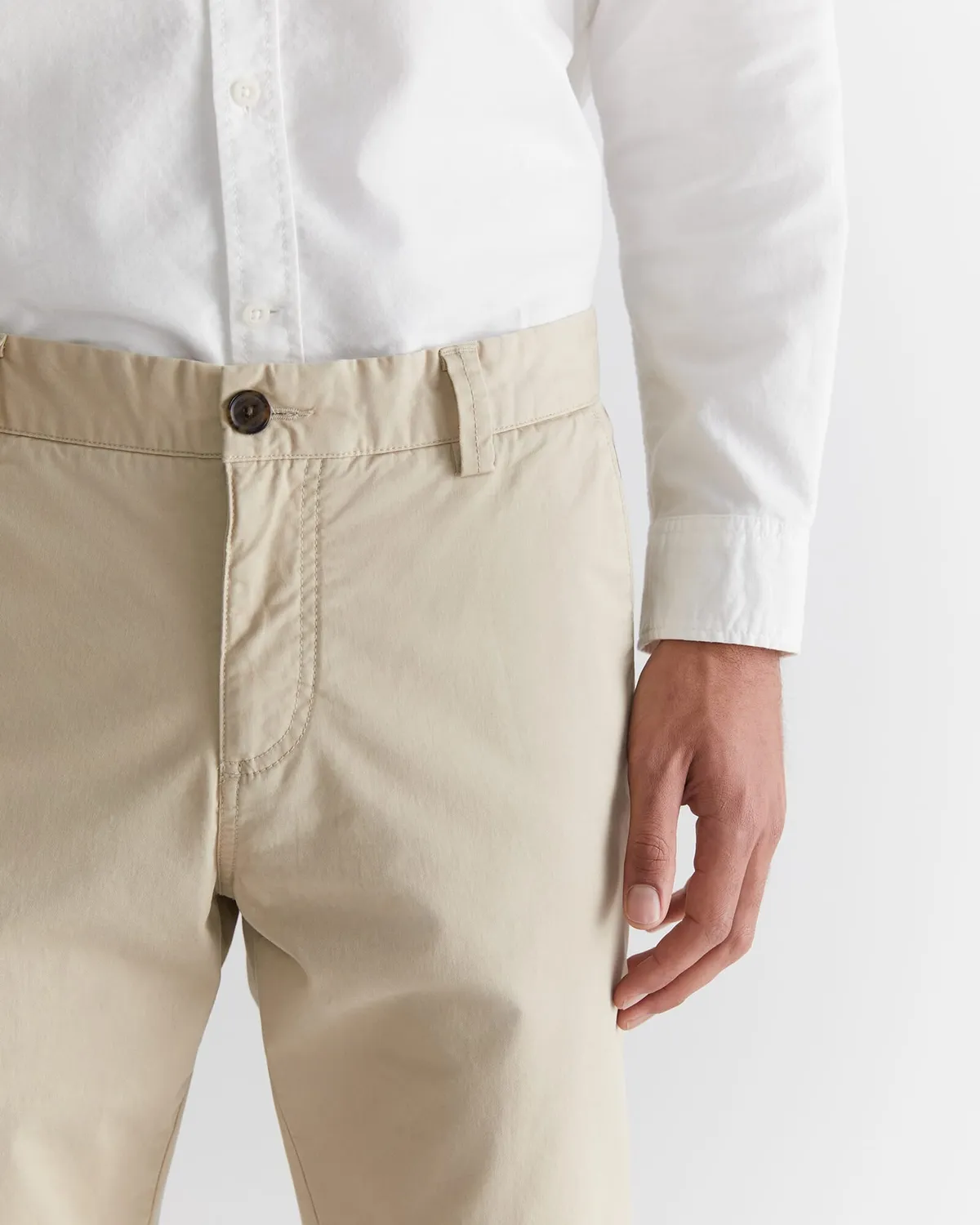 Sportscraft Smith pantaloni chino tapered stretch cotone