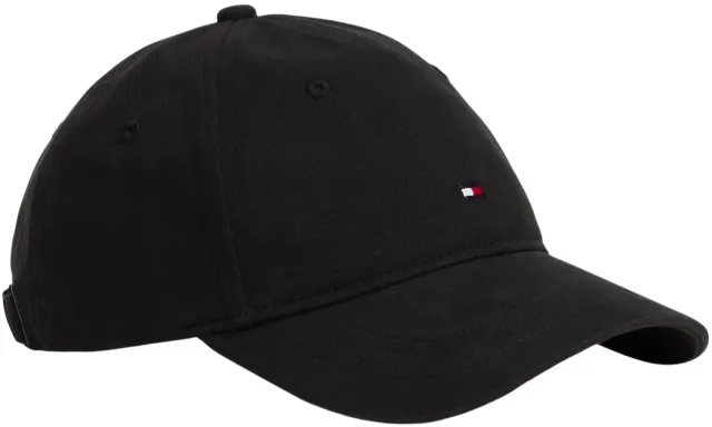 Tommy Hilfiger Flag Soft Panel Cappellino Donna Nero Cotone