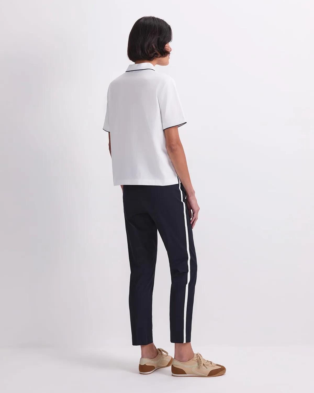 Sportscraft Tara Tipped Pique polo cotone