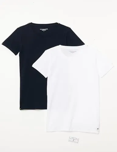 Tommy Hilfiger T-Shirt Donna 2 Pezzi XL Scollo Ampio