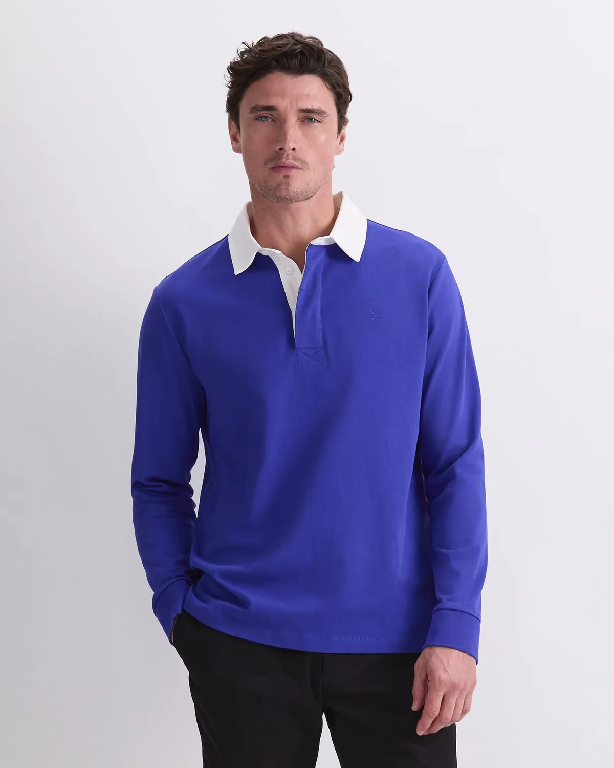 Sportscraft Rugby polo manica lunga spazzolato