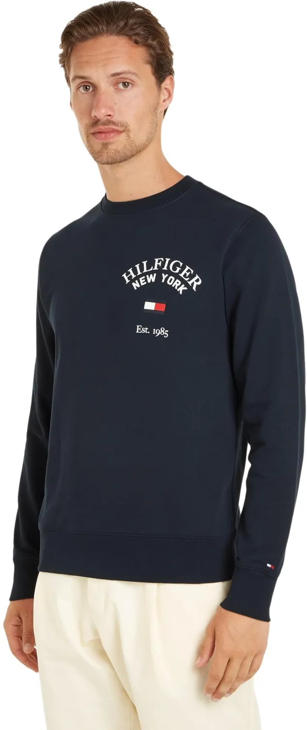 Tommy Hilfiger Adaptive Arched Varsity MW0MW33643 felpa uomo XL