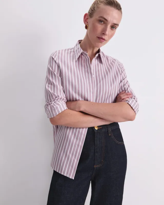 Sportscraft Hannah Stripe camicia donna cotone seta