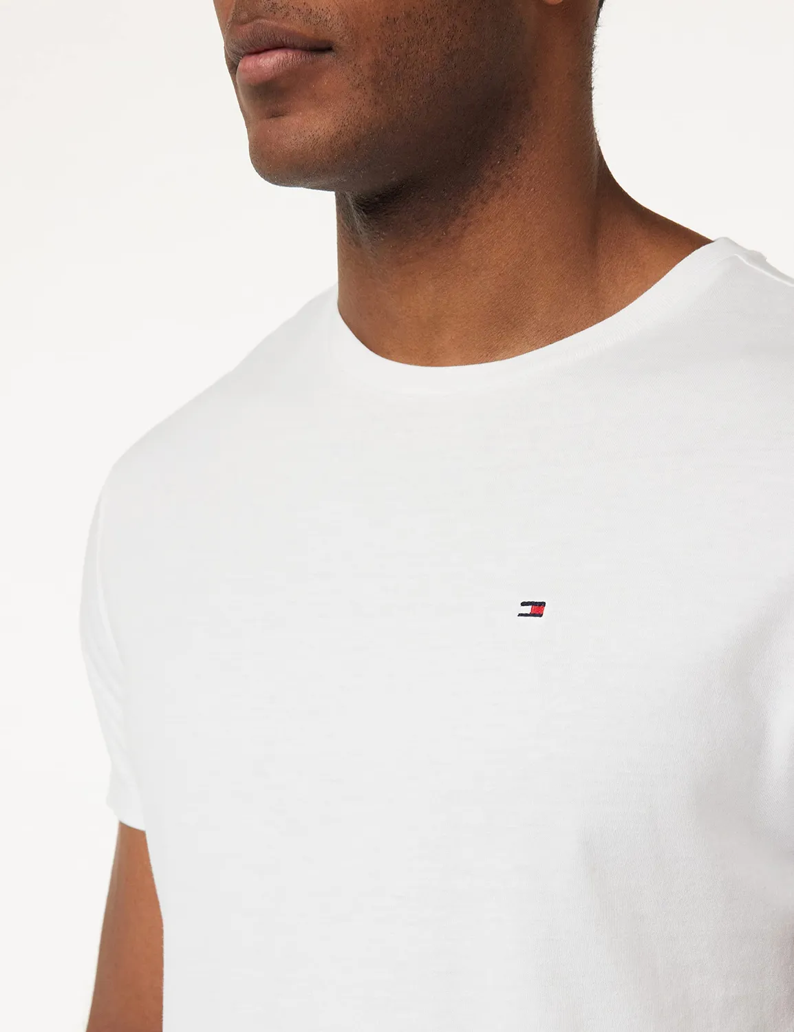 Tommy Hilfiger T-shirt girocollo M cotone biologico