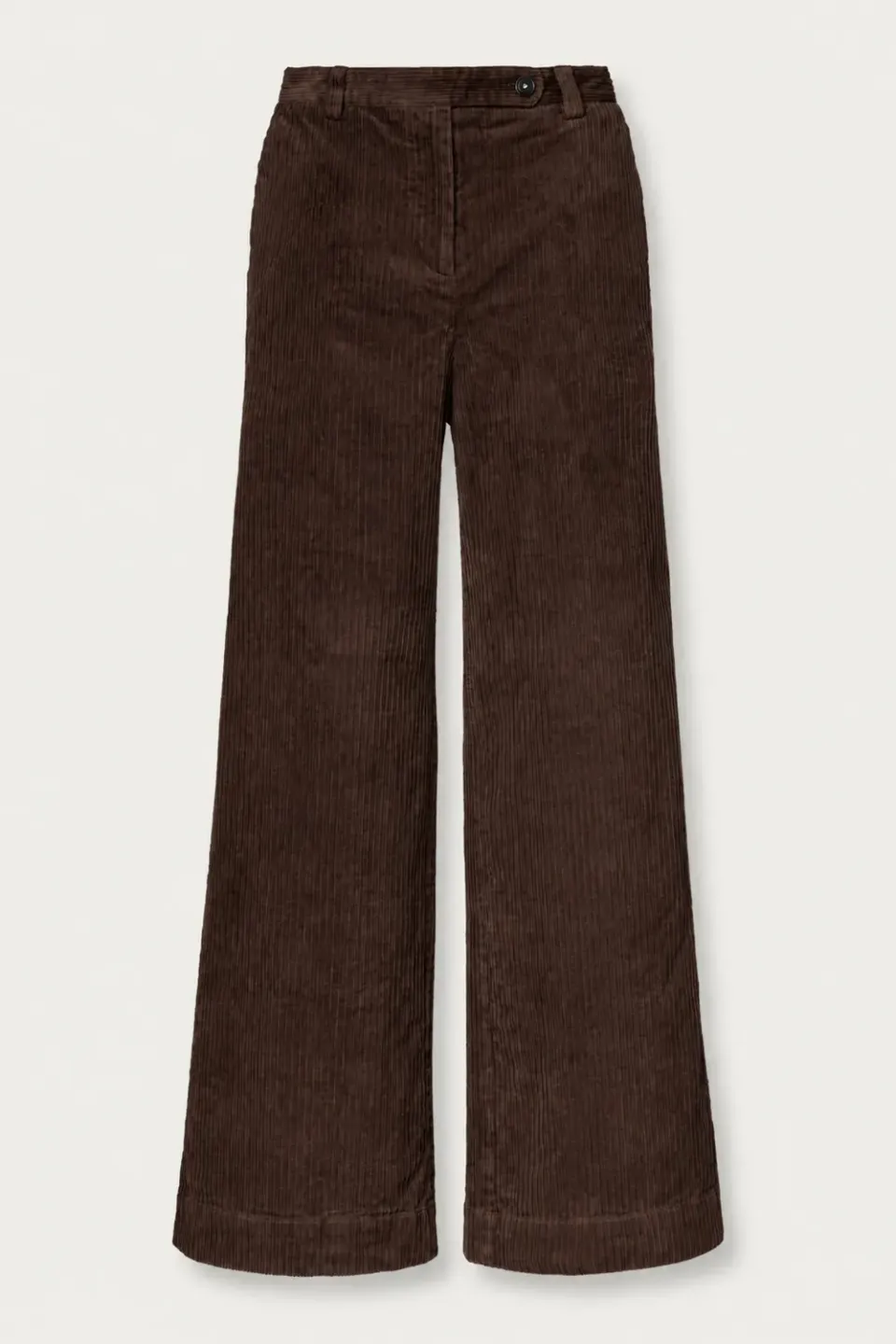 Massimo Alba Lamna pantaloni donna darkwood velluto cotone