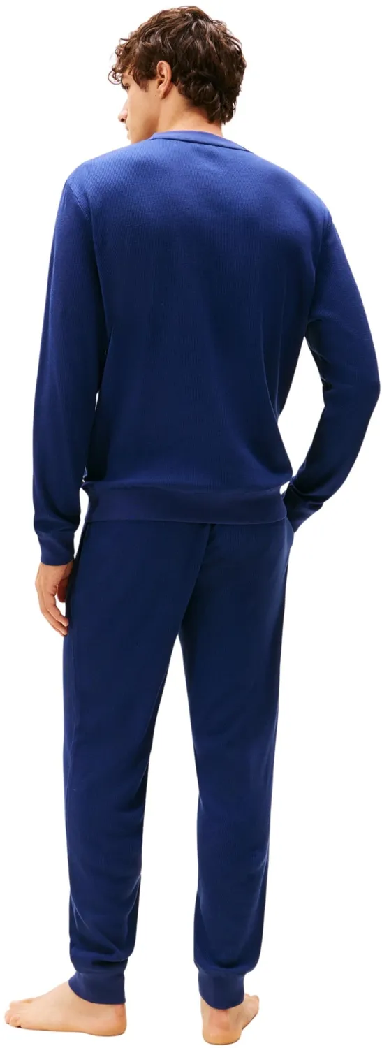 Tommy Hilfiger Waffle felpa uomo girocollo taglia L