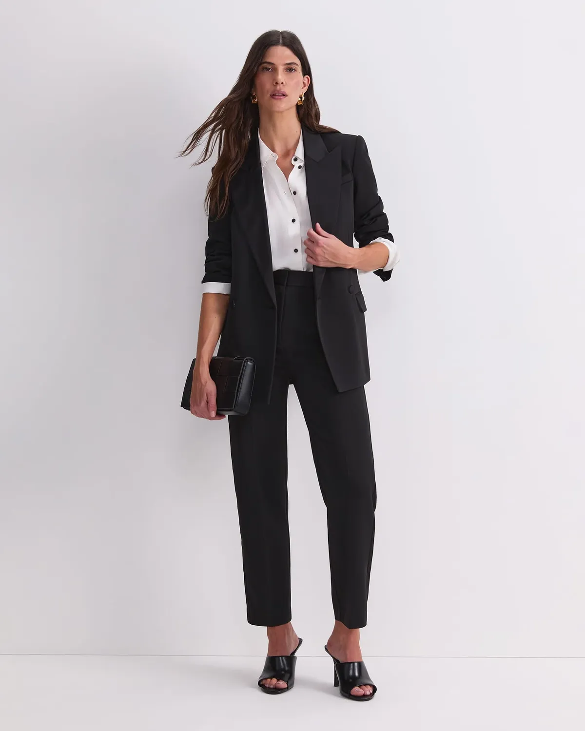 Sportscraft Angie blazer doppiopetto satin