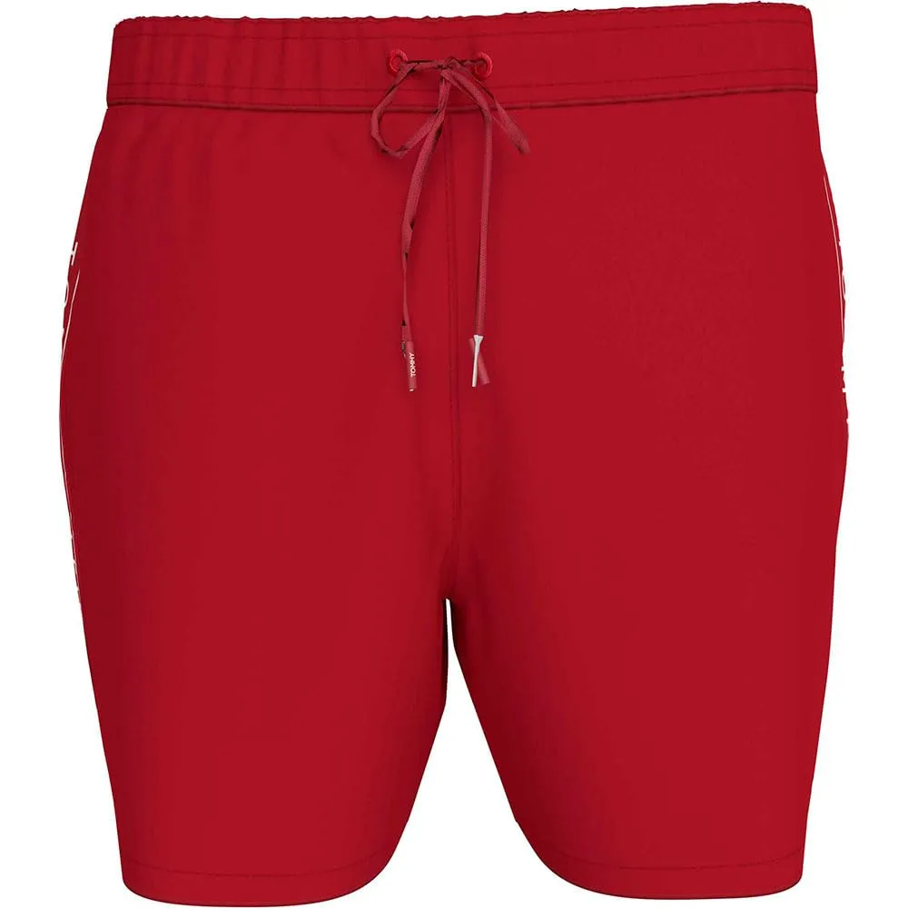 Tommy Hilfiger Drawstring Tape costume mare uomo rosso coulisse