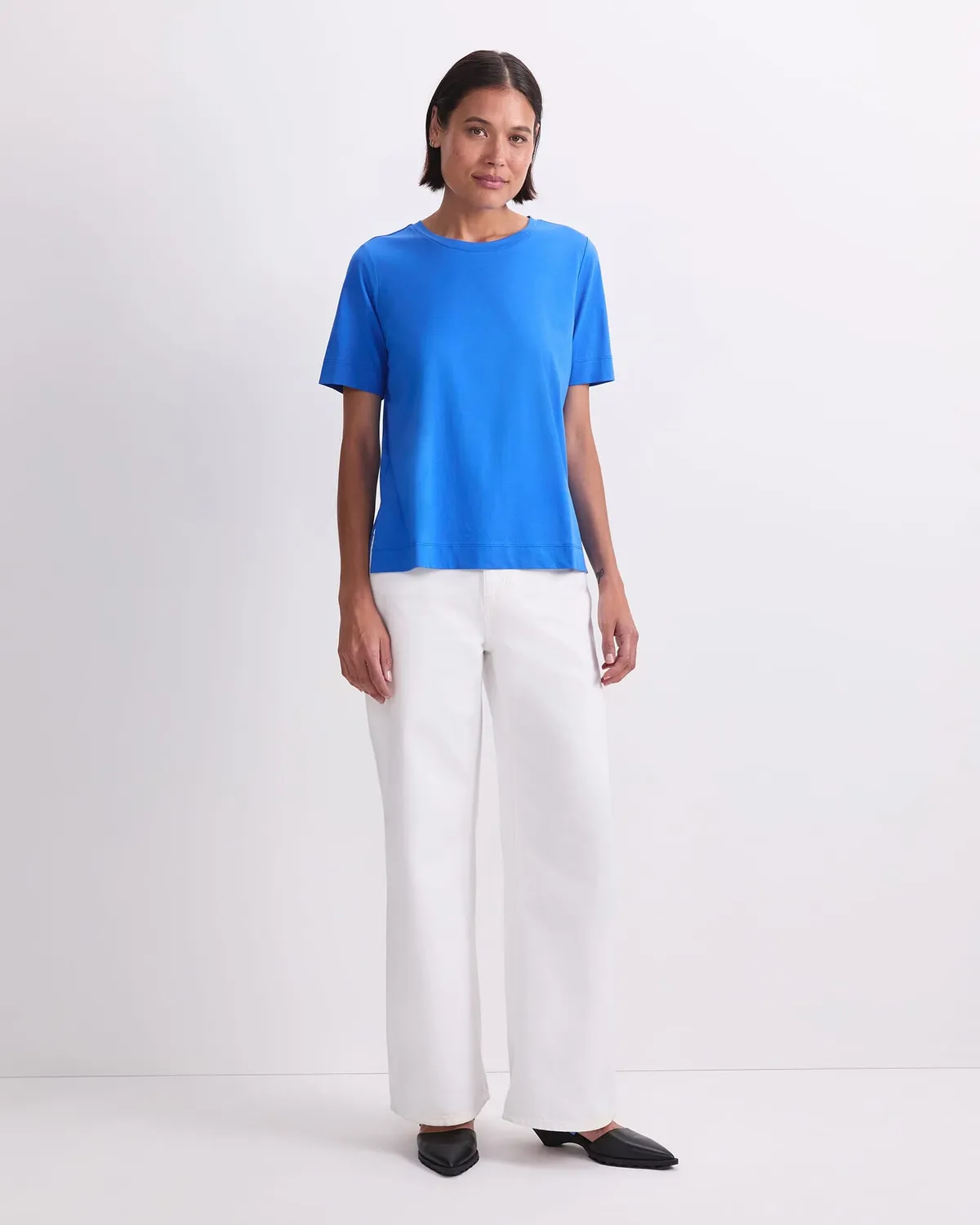 Sportscraft Mercerised Cotton t-shirt donna manica corta