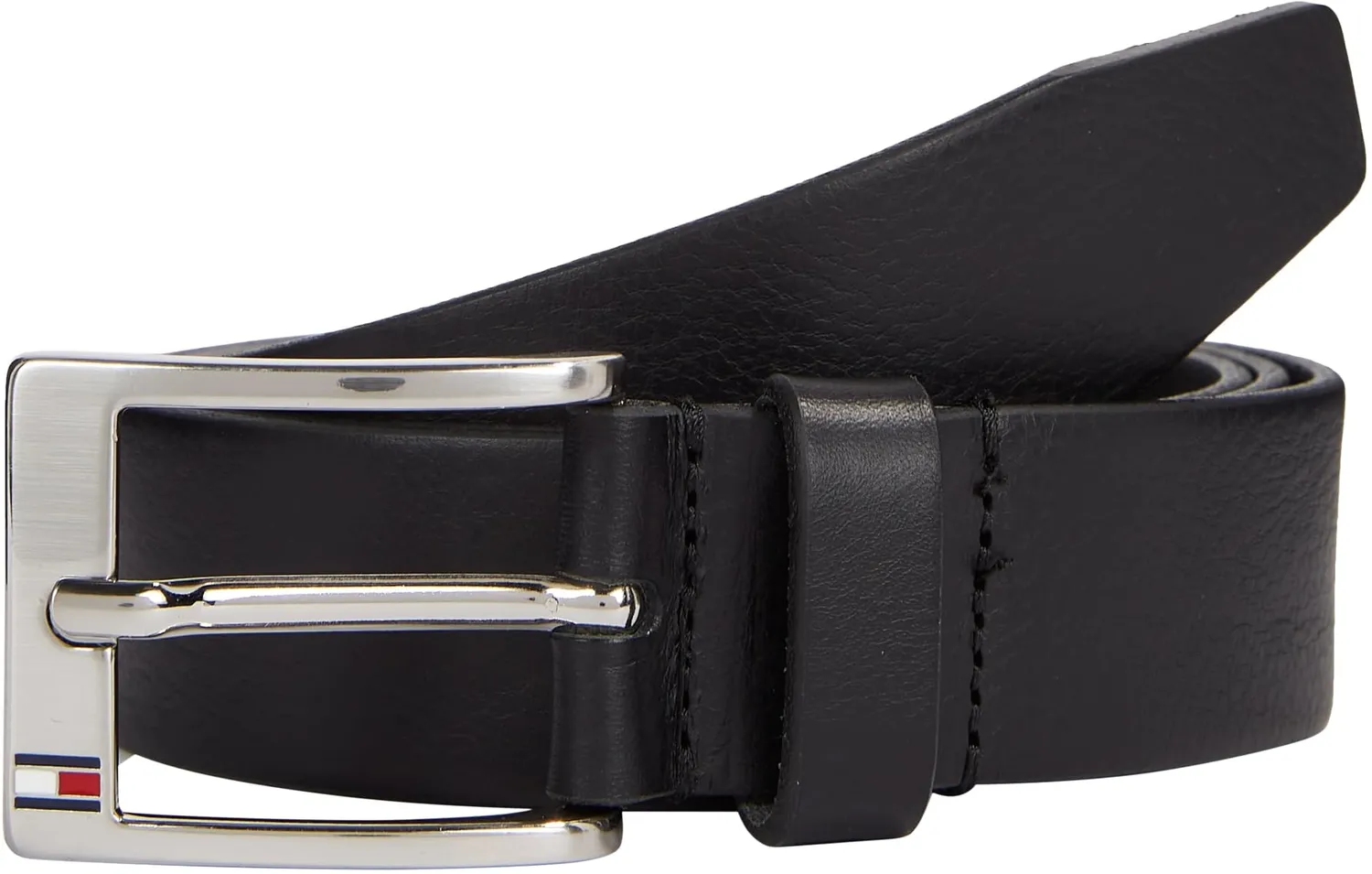 Tommy Hilfiger New Aly cintura uomo pelle nera