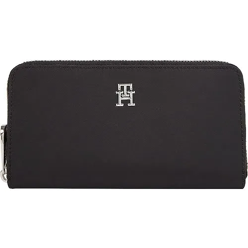 Tommy Poppy Portafoglio Donna Scomparti Carte Nero