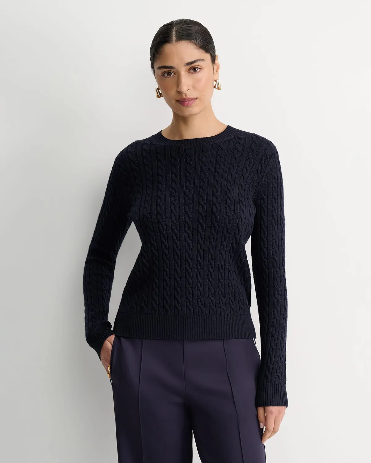 Sportscraft Baby Cable Maglione trecce lana merino
