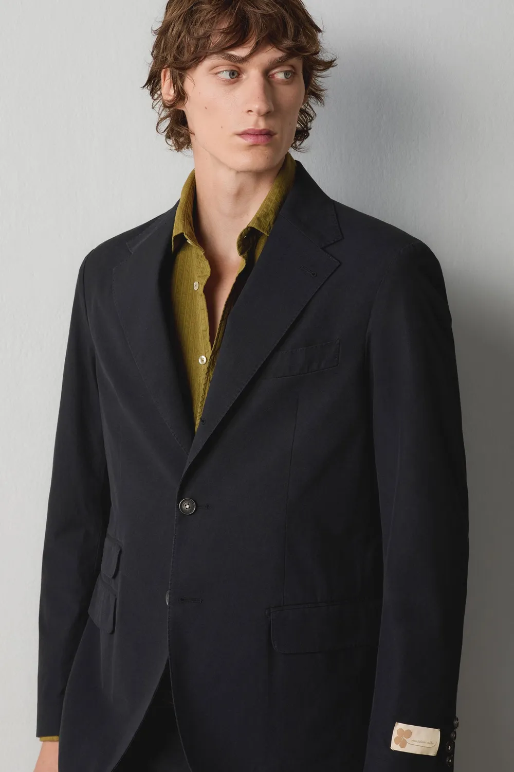 Massimo Alba Sloop completo blu cotone uomo