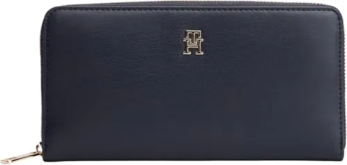 Tommy Hilfiger TH Icon AW0AW17744 portafoglio zip blu