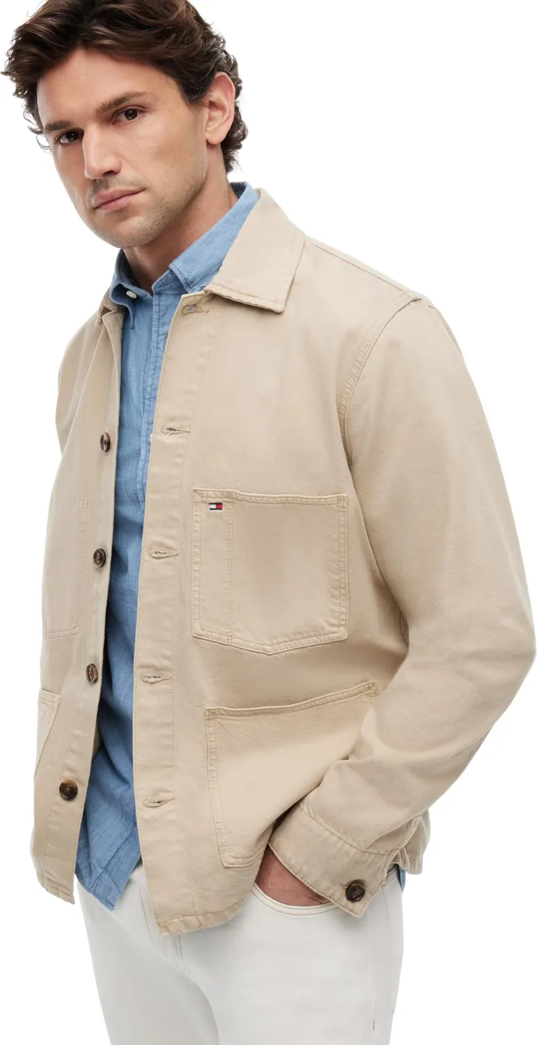 Tommy Hilfiger Chore Jacket MW0MW42333 giacca uomo verde