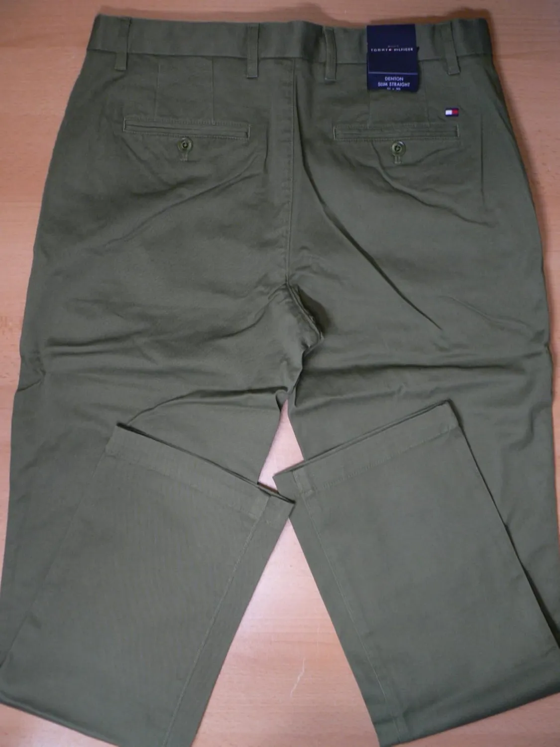 Tommy Hilfiger Denton 1985 MW0MW25964 chino uomo 36W/32L pima