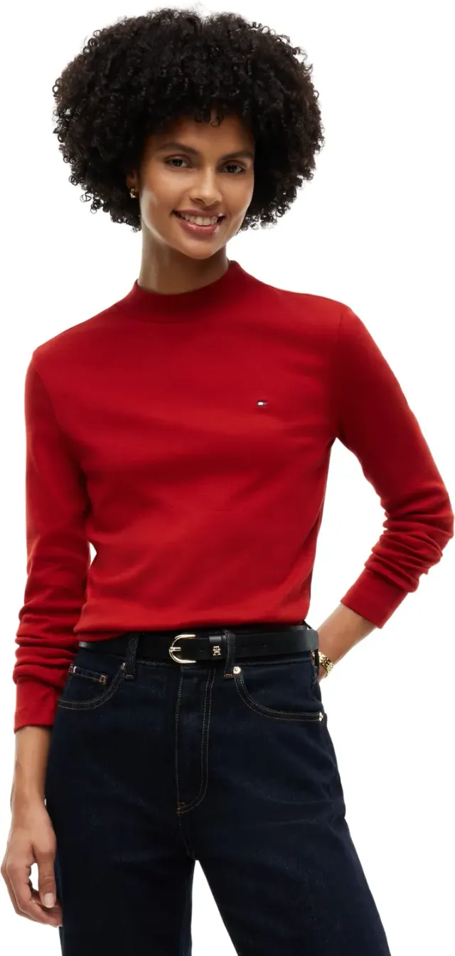 Tommy Hilfiger Slim Cody WW0WW47307 maglia donna L maniche lunghe