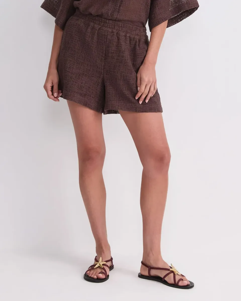 Sportscraft Holiday Short shorts donna fodera elastico