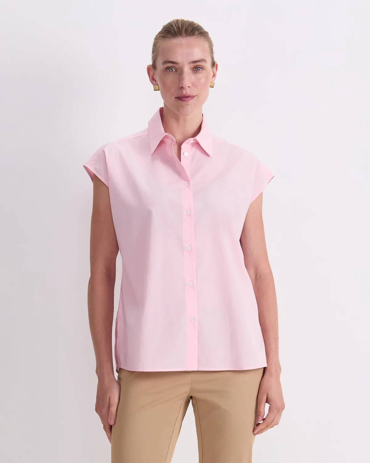 Sportscraft Mara Cotton camicia donna smanicata