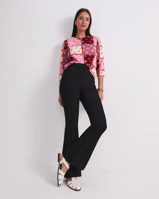 Sportscraft Horse Print Mercerised t-shirt cotone